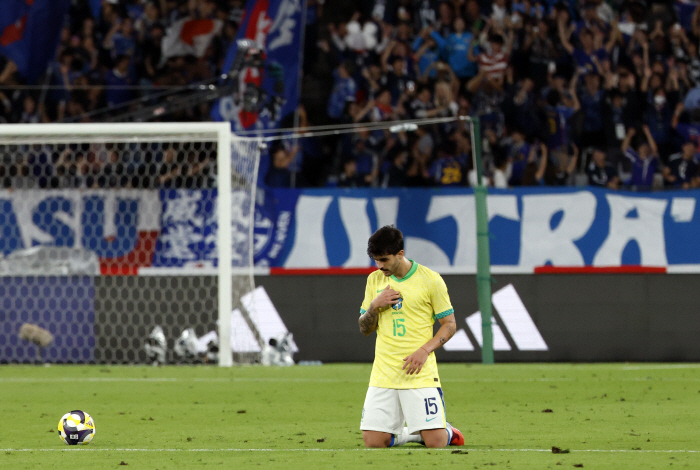Brazil Collapses Brazil Japan, which was shocked by the crushing defeat in the match against Japan, and a team with higher completeness than Korea praise