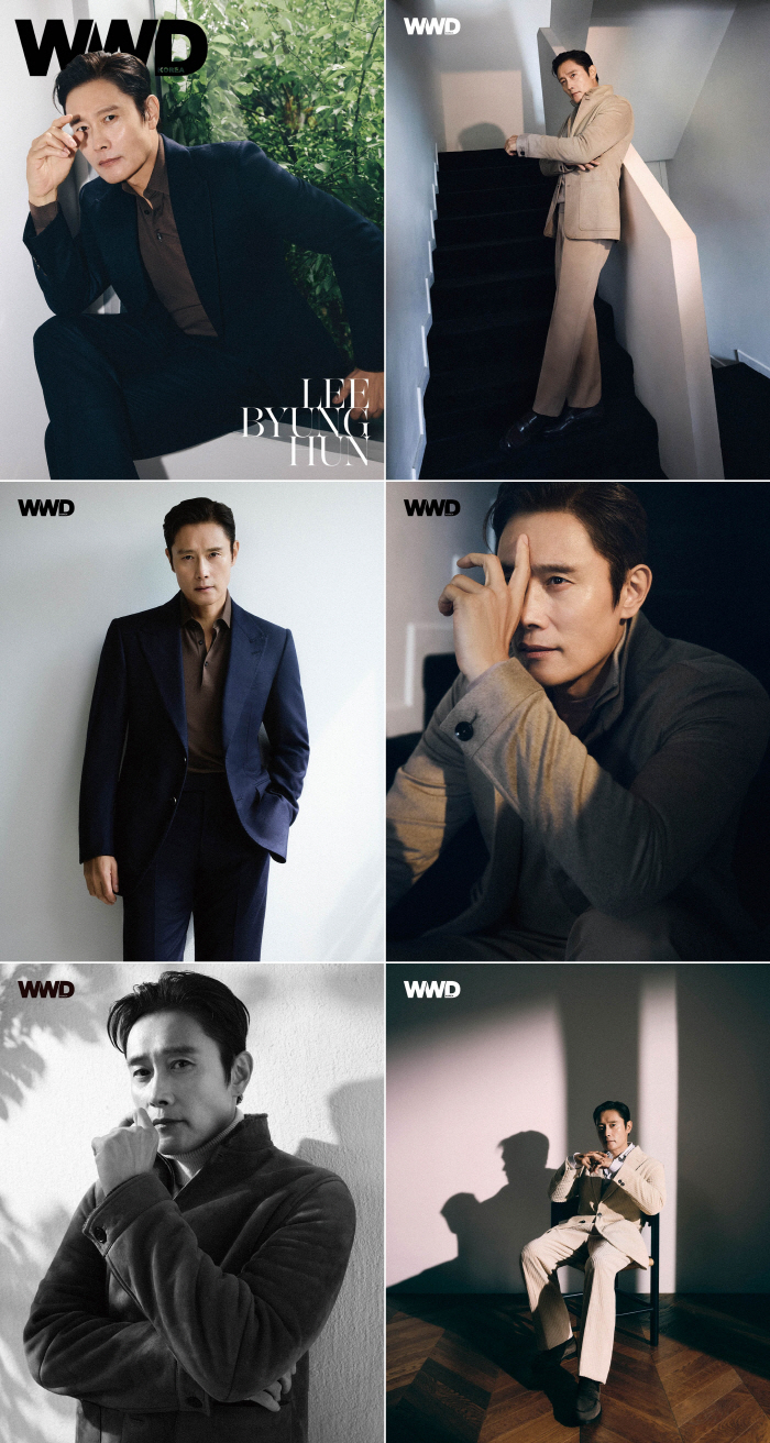Lee Byung-hun, I can't help it One step away from the dance and two steps closer to the class photo shoot