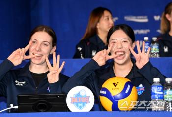  Kinkela Yuk Seo-young, I'm going to chew up the V-League!