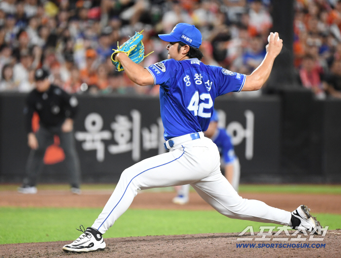 It's strong against Hanwha... Where on earth is the last hero Yang Changsub? First Autumn, Why Shadows Pitcher 