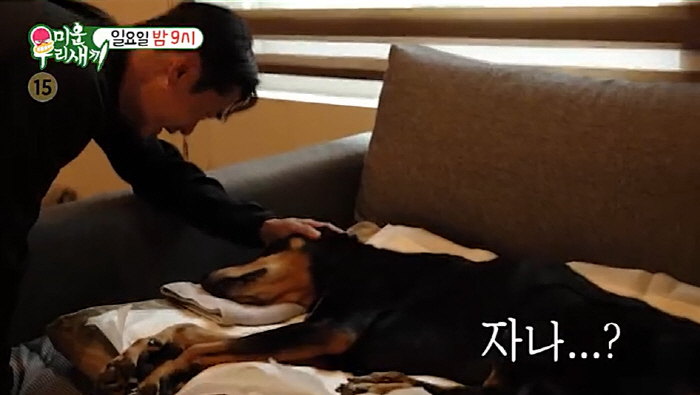 Are you sleeping? Wake up, Bae Jung-nam, the only family member, and tearful goodbye