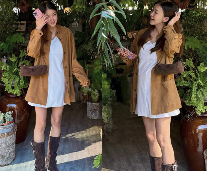 Lee Si-young is pregnant after her divorce, and the eight-month-old prospective daughter's mother's convex D-line should be ready soon