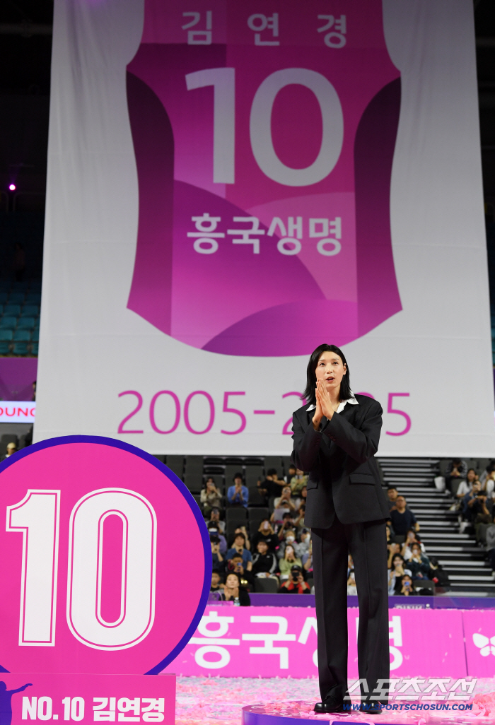  Permanent absentee, Kim Yeon-koung Legend's retirement