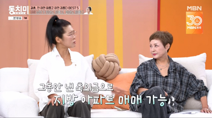 54-year-old unmarried Hwang Seok-jung can sell apartments in provincial areas with a congratulatory money paid (Dongchimi)