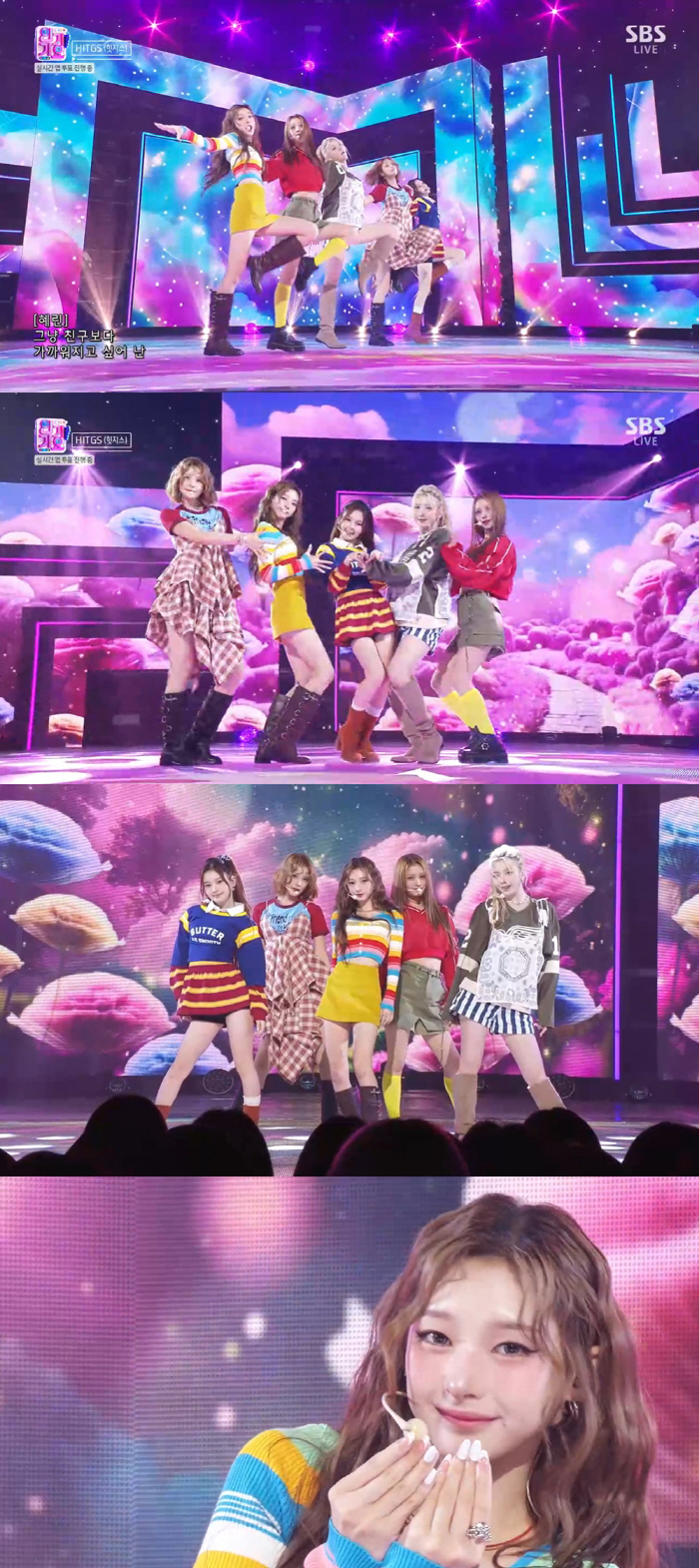 Hitsies, fairy-like visuals make popular songs happy...bright energy dissipation