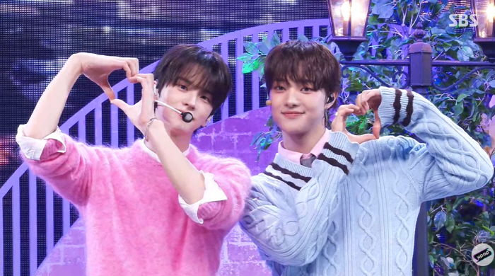 TWS’s Shinyu and &TEAM’s EJ Make Successful MC Debut on ‘Inkigayo’
