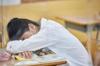 A kid dozing off at school even though he slept for 10 hours...It wasn't lazy, it was a disease