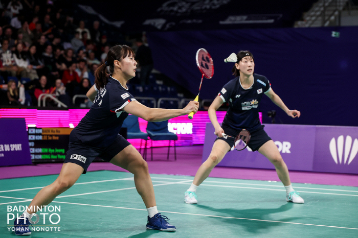 Miraculous winner Lee So-hee and Baek Ha-na, top of the Danish Open...Kim He-jung and Gong Hee-yong won for the first time after four consecutive losses and the first gold medal this season