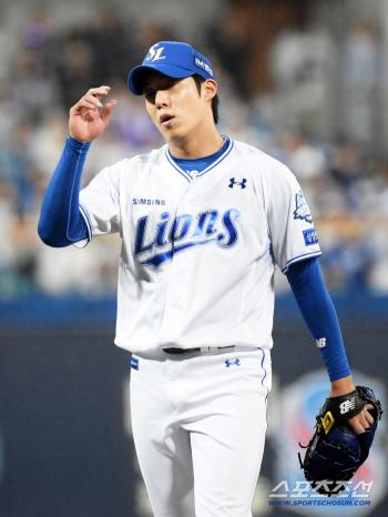 Samsung's blue blood ace Won Tae-in may not be able to take the mound in Game 3 
