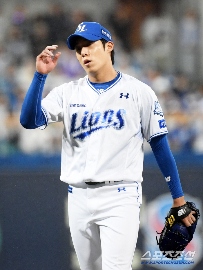 Samsung's blue blood ace Won Tae-in may not be able to take the mound in Game 3 