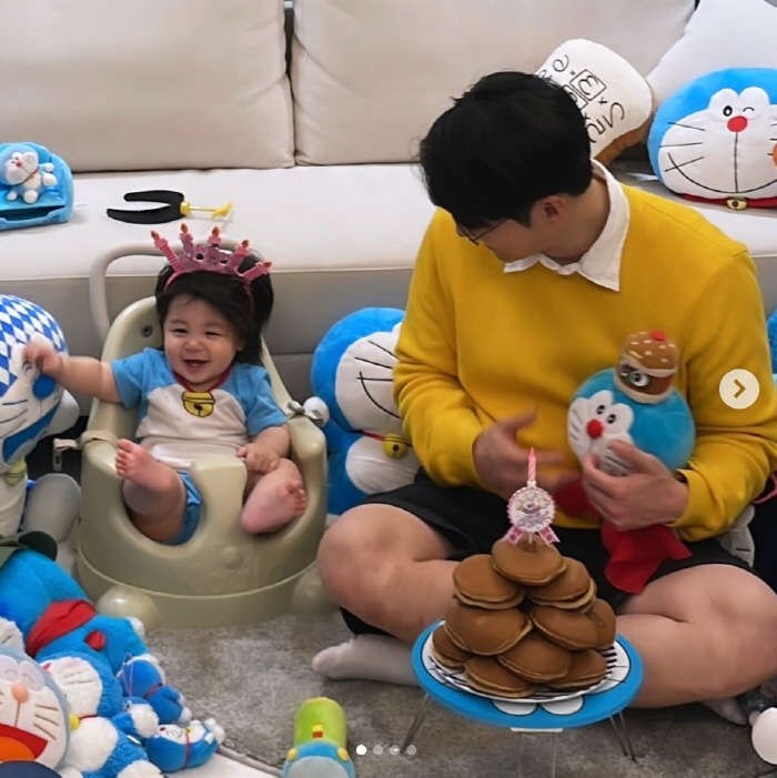 Shim Hyungtak's Doraemon Day and his favorite birthday party came true