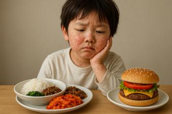 It is less itchy than children with atopic dermatitis who eat mainly Korean food and children who eat snacks and processed foods