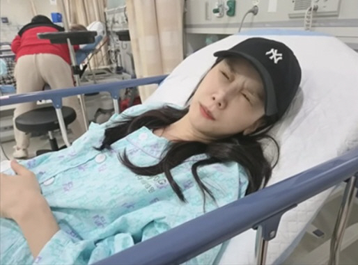 Moon Kyung-chan ♥ Park So-young, side effects of in vitro procedures caused her to swell up in the emergency room