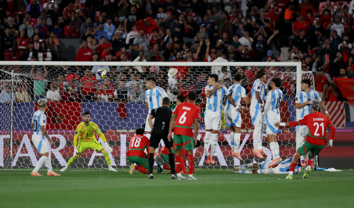  Morocco was strong. South Korea's North African dark horse beat Messi's Descendants Argentina 20 and won for the first time in history