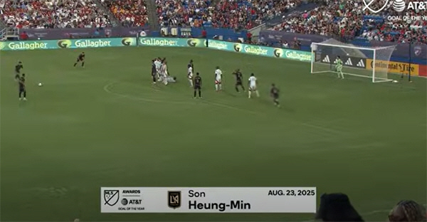  Puskas winner's dignified free-kick goal from Son Heung-min, MLS Goal of the Year! Competition with Mesh Buanga