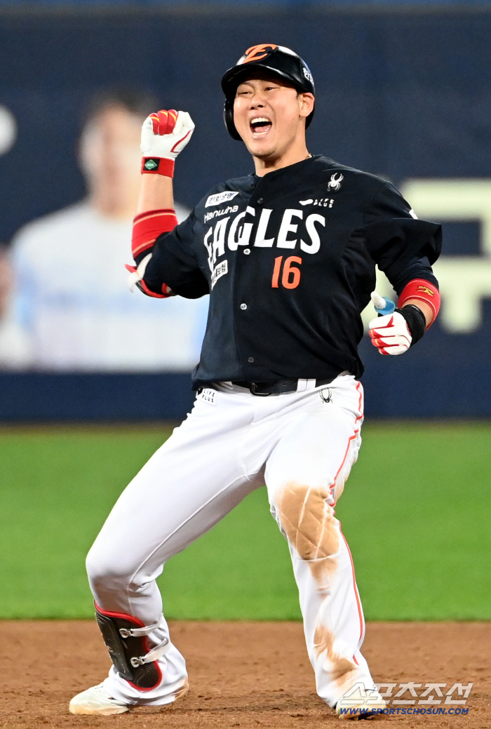 First RBI Ha Joo-seok cheers with excitement
