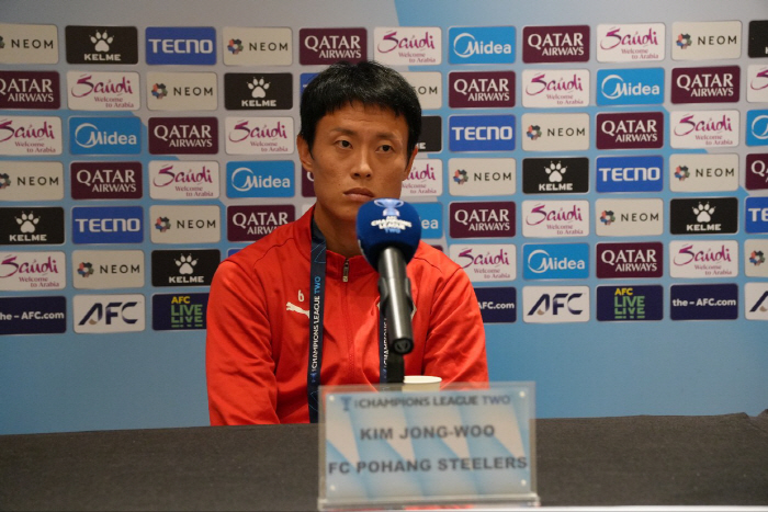 I'm here to get three points Director Park Tae-ha's determination to aim for the third consecutive Asian stage → Kim Jong-woo also has a tactic we prepared