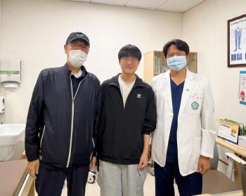 A liver transplant to a father of a high school senior son who is about to take the college entrance exam...a good result