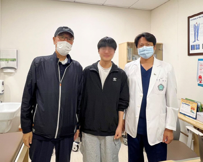 A liver transplant to a father of a high school senior son who is about to take the college entrance exam...a good result