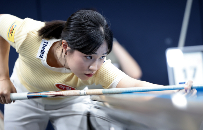 LPBA Rising Star Rebellion! Park Jung-hyun, the original queen of the 64th round, Lim Jung-sook, the opponent. 1st place overall, going to the 32nd round