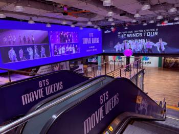  I enjoyed it in 2700 theaters around the world..Finishing the live BTS performance screening project