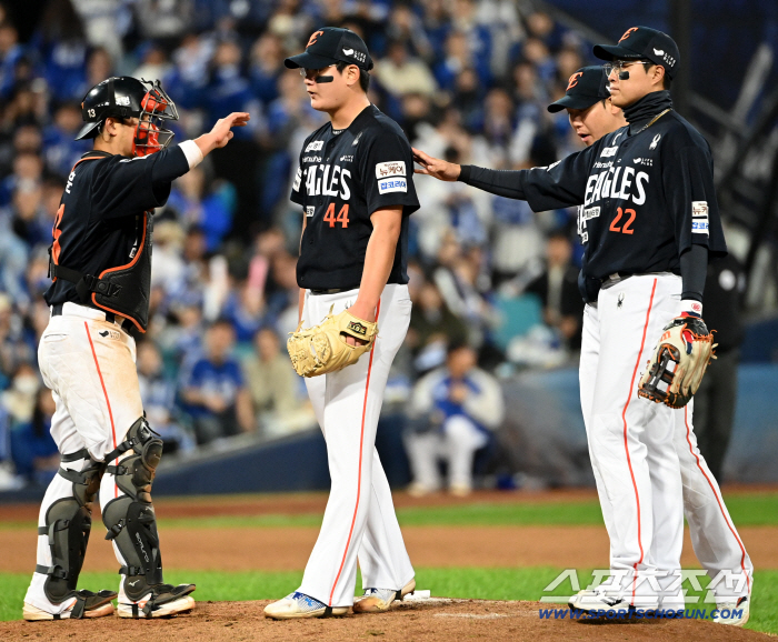  Kim Seo-hyun to be replaced, Hanwha infielders to console him