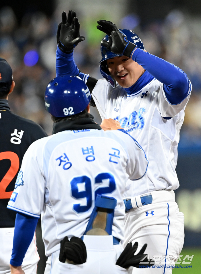  Koo Ja-wook's one-run timely hit!