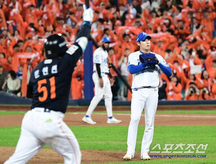  Won Tae-in Moon Hyun-bin is allowed a disappointing three-run home run