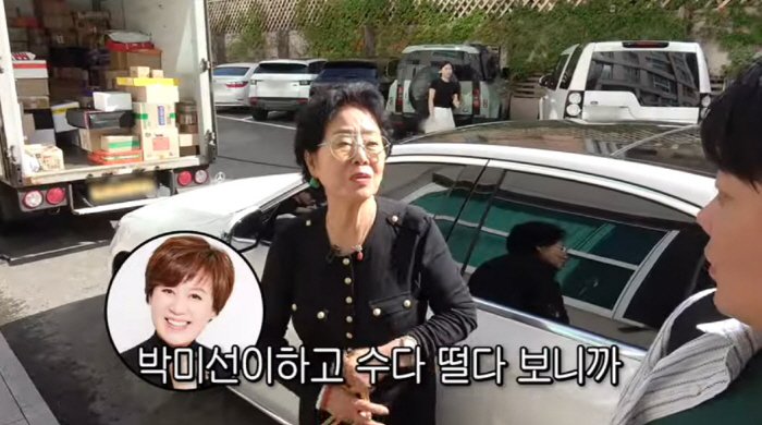 Sunwoo Yong-yeo and Park Mi-sun, a cancer fighter, are late for filming with 3 hours of chat...I'm so sorry I'm late