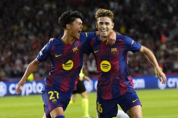  Fermin hat-trick Warsaw wins 6-1 over Olympiakos