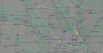When the flight attendant knocked on the door, it was an emergency landing that was mistaken for a plane hijacking