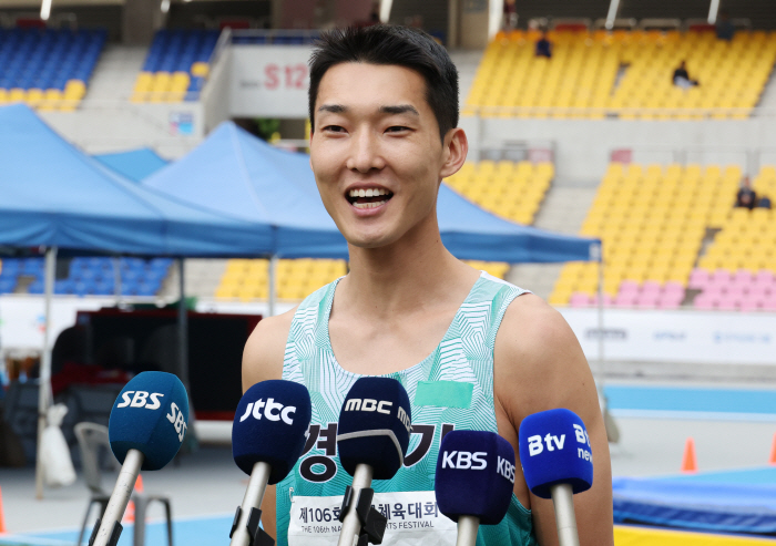 Woo Sang-hyuk will continue to surpass me at the end of the 2025 season, when he won 10 times in the National Sports Festival and won 9 times