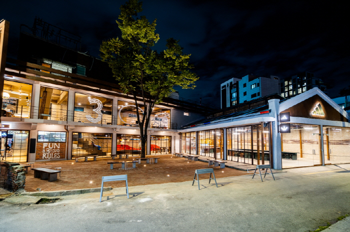 Adidas Opens CAFE 3 STRIPES SEOUL In Seongsu-dong, Seoul
