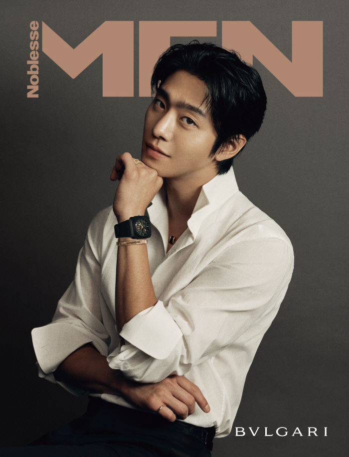 Ahn Hyo-seop Exudes Perfect Aura on Men's Noblesse Cover