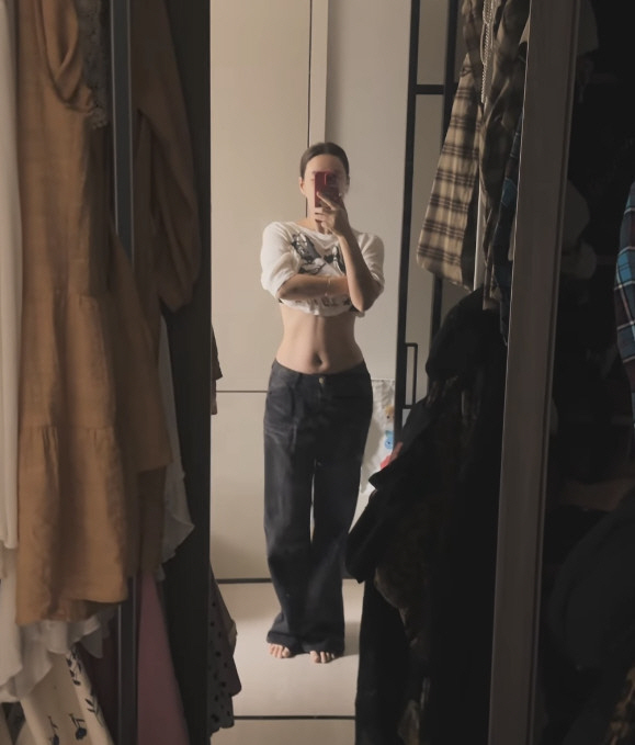 Bae Yoon-jung, who lost 13kg, exposed to ribs, has a body that doesn't look like an old lady