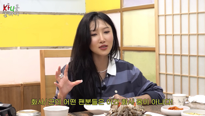Hwasa, the secret to being in your 40kg range..Diet Strong, PT  Learning in parallel (luminous)