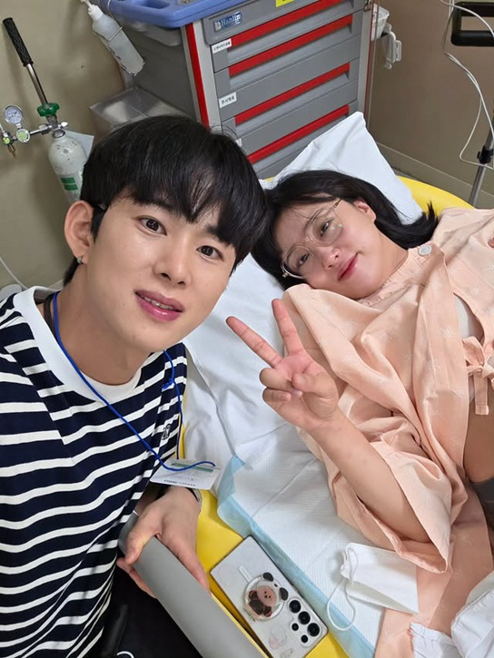 I'm in intensive care, I got a blood transfusion..♥Son Min-soo hurriedly delivers news
