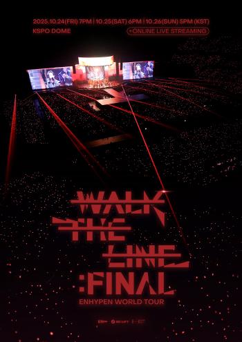 ENHYPEN Kicks Off Sold-Out Encore Concert ‘WALK THE LINE FINAL’