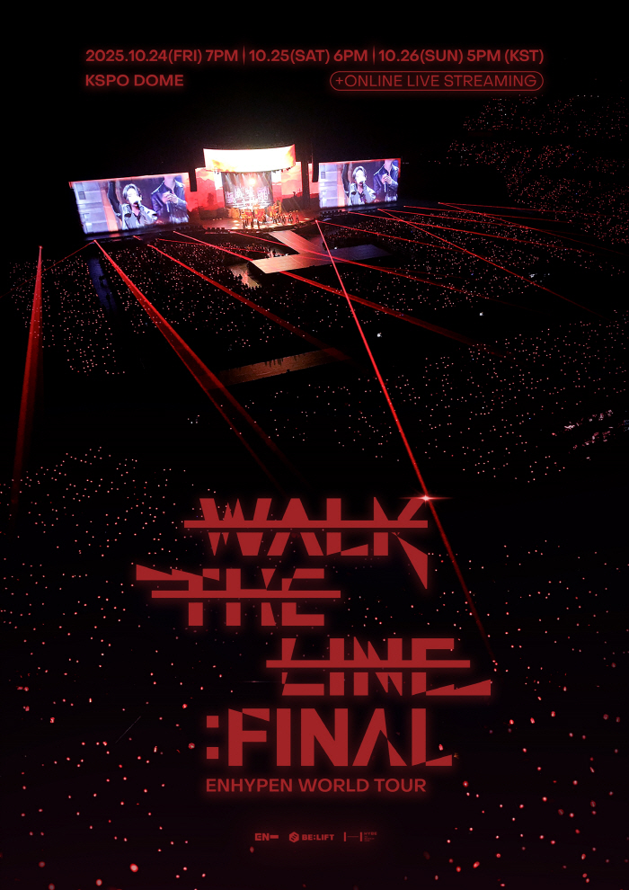 ENHYPEN Kicks Off Sold-Out Encore Concert ‘WALK THE LINE FINAL’