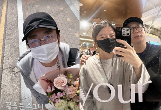 Lee Soo-geun, ♥ How to love Sugni with flowers after re-transplantation of his wife's kidney