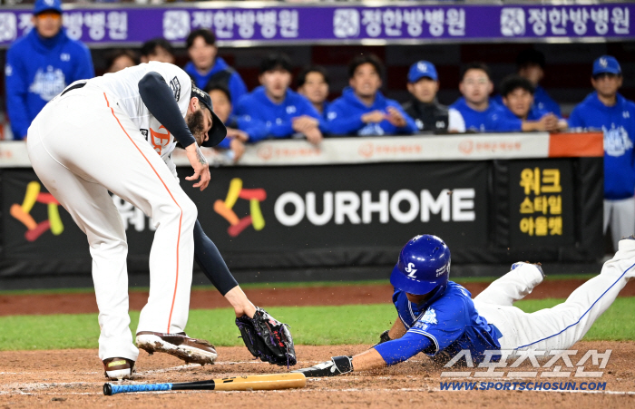  TAG's attempt, Ponce, Lee Jaehyun's sliding, which was one step faster
