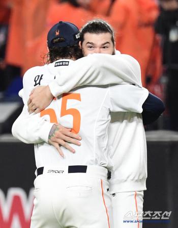  We're going to the Korean Series