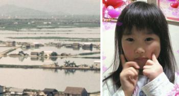 The remains of a 6-year-old girl who went missing during the earthquake, returned home after 14 years...I think I can hear my daughter's voice
