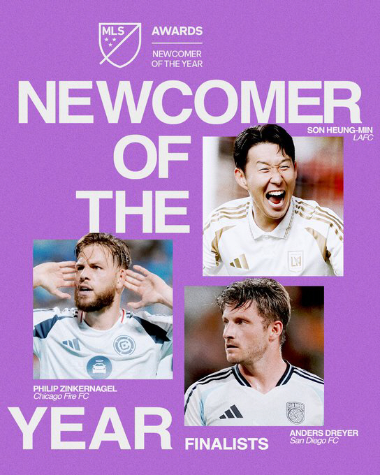A rookie who was the top scorer in EPL? Son Heung-min scored 9 goals and 3 assists in 10 games, and became a candidate for MLS Rookie of the Year!