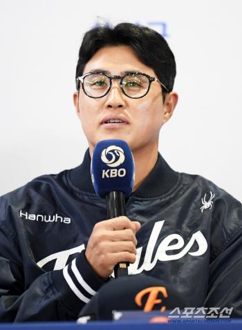  Hanwha Captain Chae Eun-sung's first Korean series