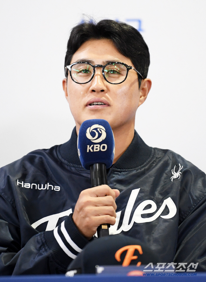  Hanwha Captain Chae Eun-sung's first Korean series
