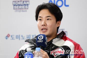  I look forward to a great match with Lim Chan-kyu Hanwha