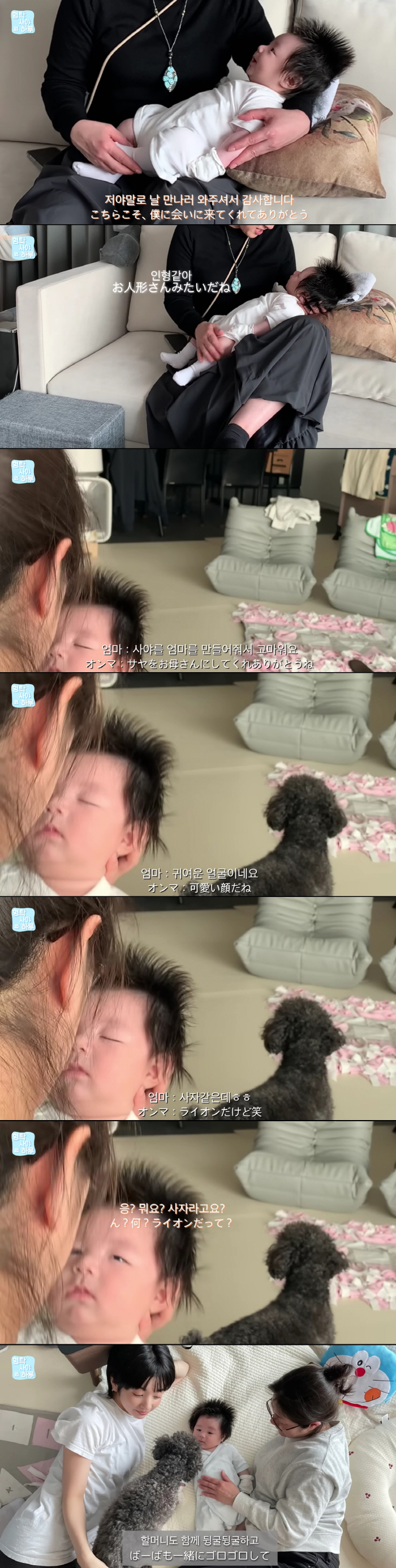 Shim Hyung-tak's day, first meeting with his maternal grandmother ♥ Thank you for making Saya a mother (Hyung-tak's day)