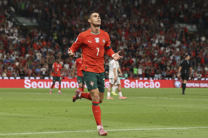 I'm not a human being. I'm only 50 goals up to 1000 goals…Ronaldo has scored four consecutive goals → 950th goal in a row