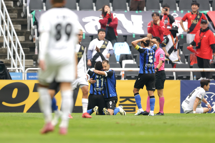 Incheon Eventually Ends Promotion War...Gyeongnam 30 rout K League 2 early wins  K League 1 return
